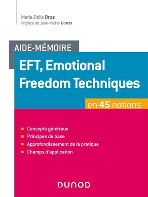 cover image of Aide-mémoire--EFT, Emotional Freedom Technique en 45 notions